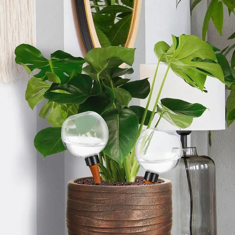 Pot Watering Spikes Automatic Multifunctional Watering Globes 500ml Portable Watering Stakes for Home Balcony Living Room Peaceful Pleasures Health and Wellness
