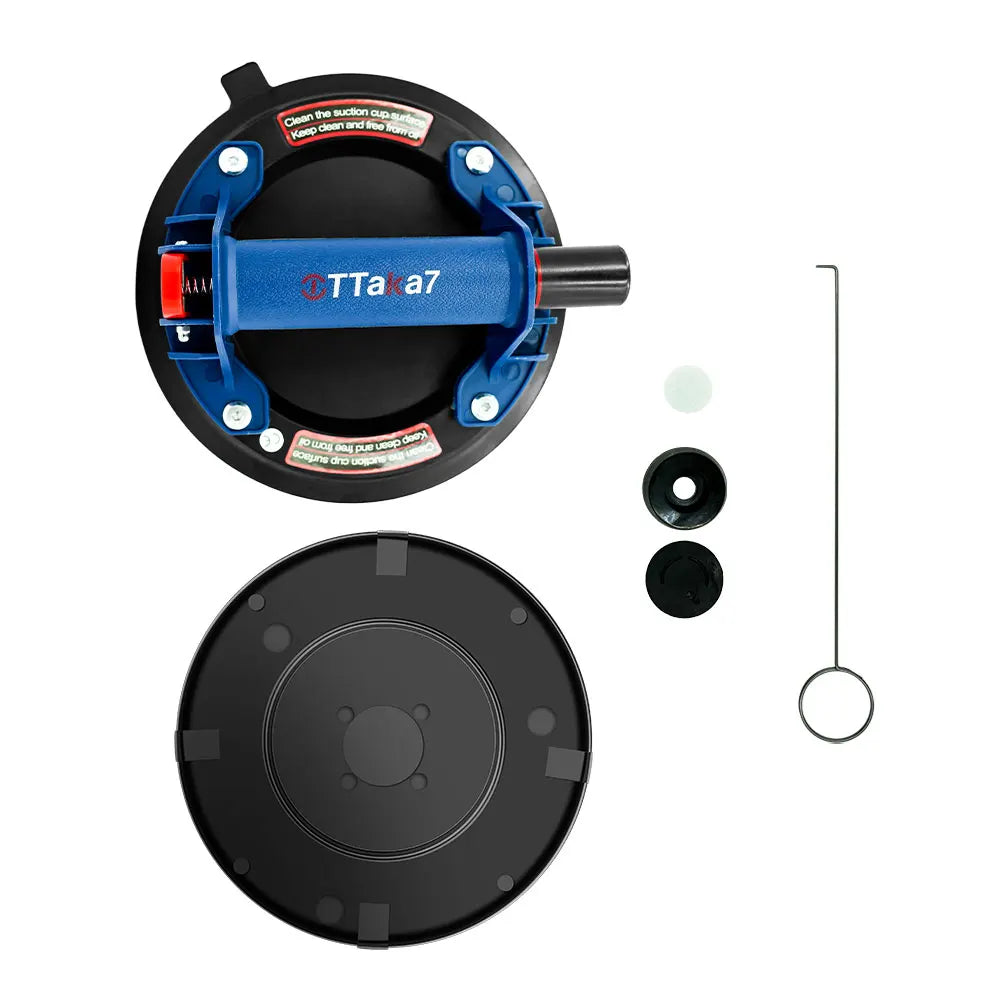 Upgraded Vacuum Suction Cup 200kg Load Capacity Heavy-duty Ceramic Tile Adsorption Granite Glass Lifting Vacuum Spreader Peaceful Pleasures Health and Wellness