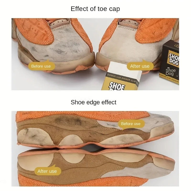 Rubber Eraser Shoe Cleaner – Suede & Sneaker Stain Remover