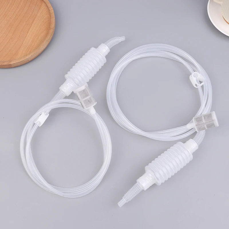 2M/2.5M Semi-automatic Home Brew Syphon Pack For Wine Making Hand Knead Siphon Filter Food Grade Tube For Homebrew Peaceful Pleasures Health and Wellness