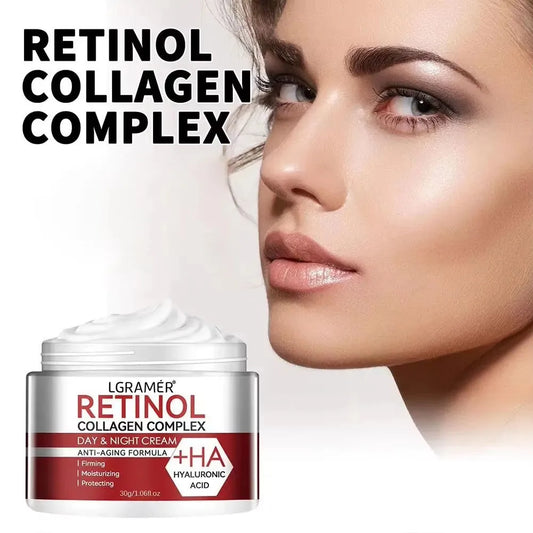 LGRAMER Retinol Collagen Face Cream – Firming Moisturizer Retinol Face Cream Oasis Select