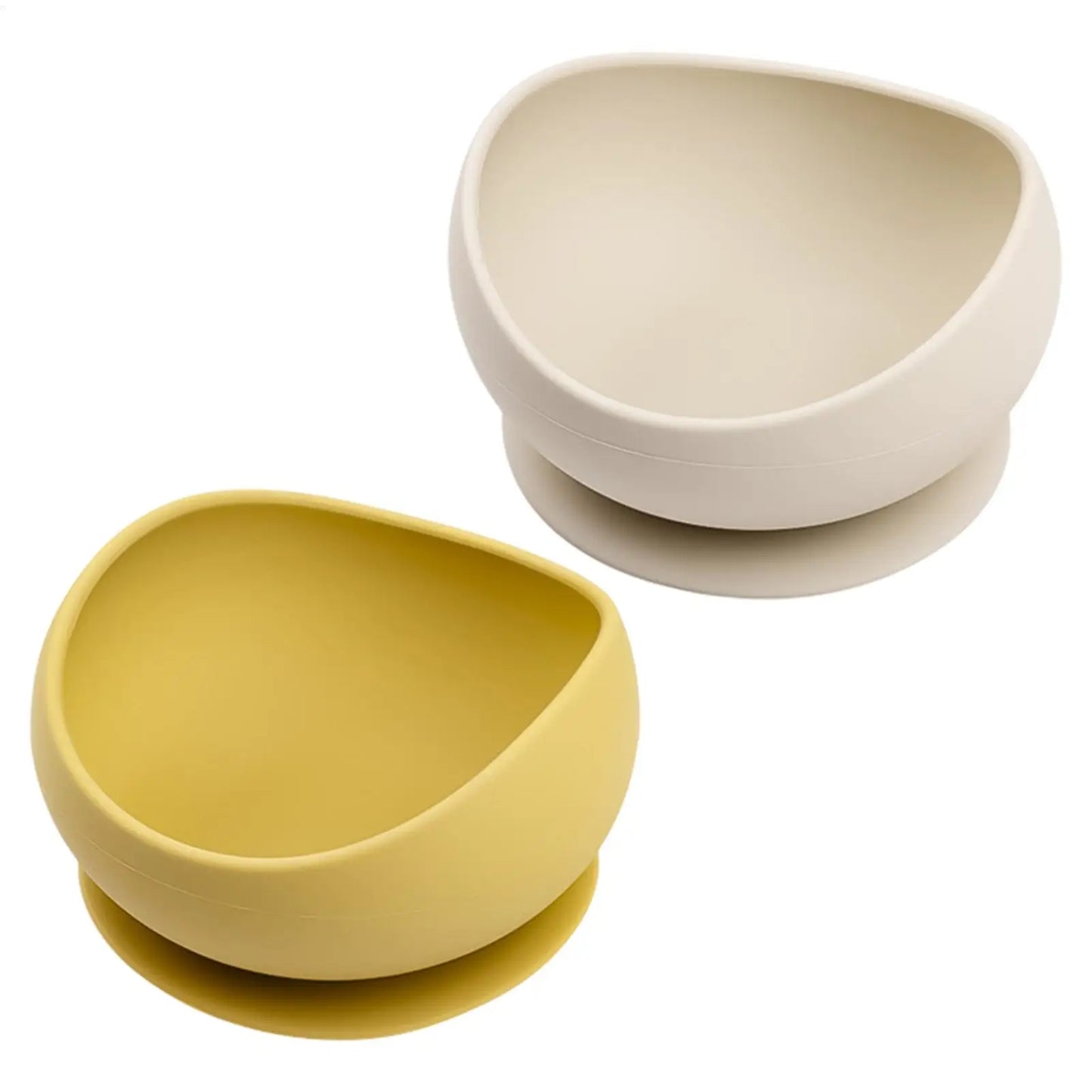 Spill-Proof Silicone Pet Bowl with Suction Cup Base