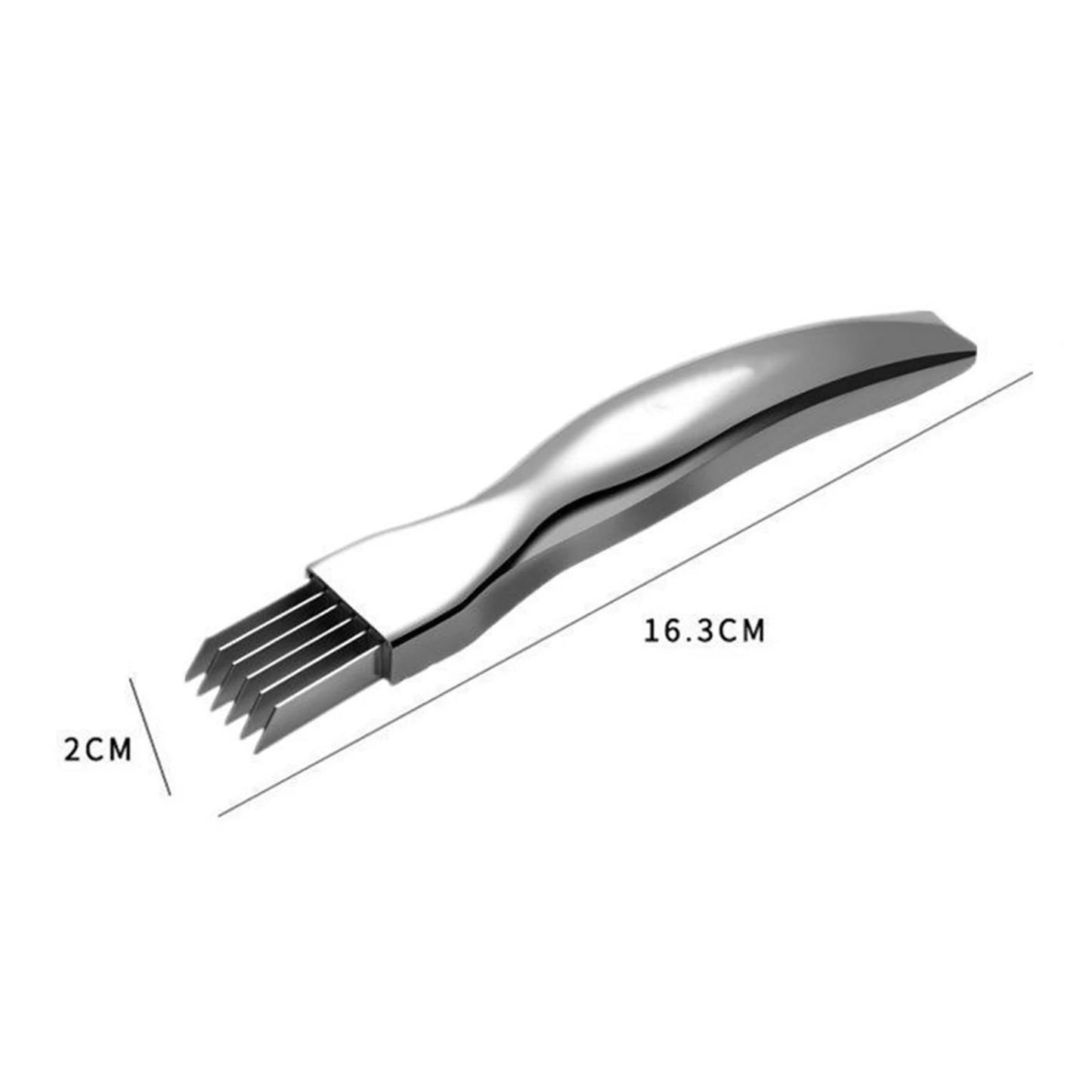 6-Blade Green Onion Slicer | Stainless Steel Vegetable Shredder