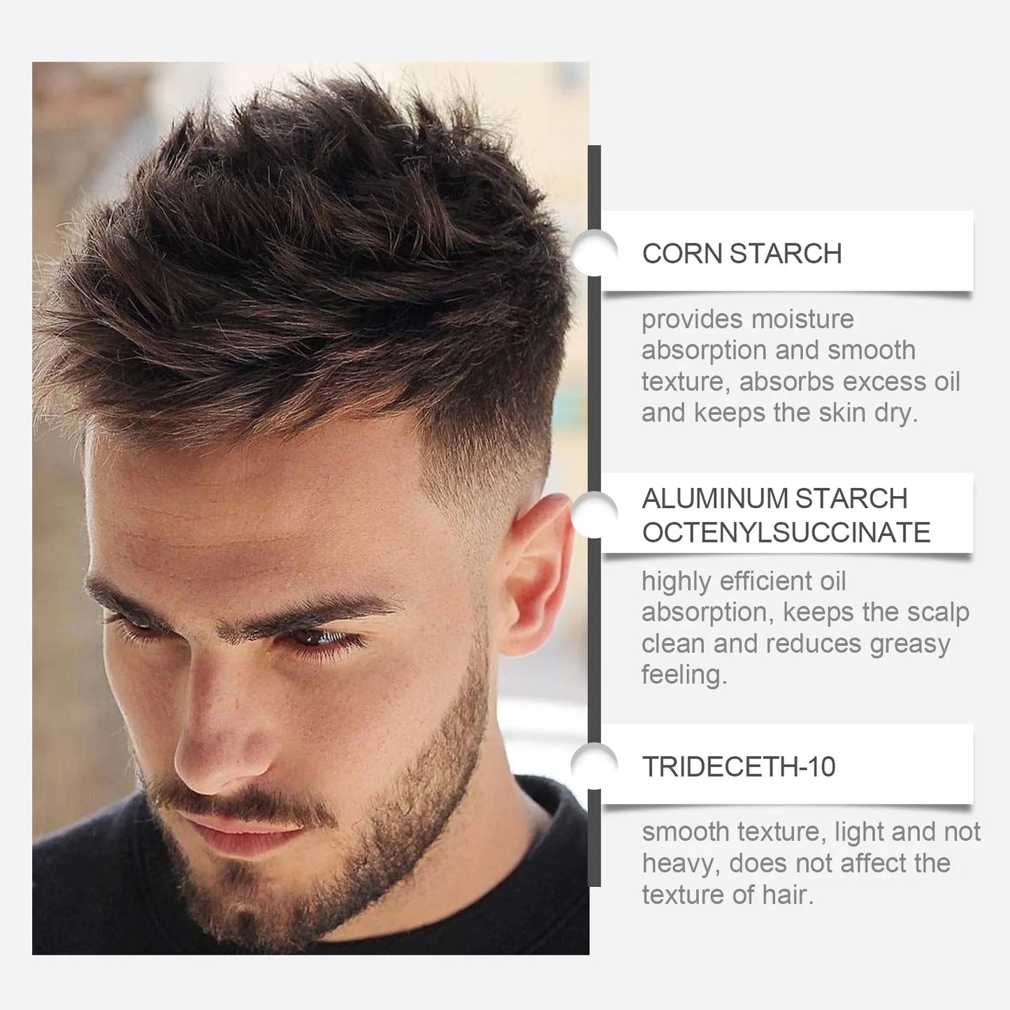 Matte Hair Styling Powder – Volume, Texture & Non-Greasy Hold