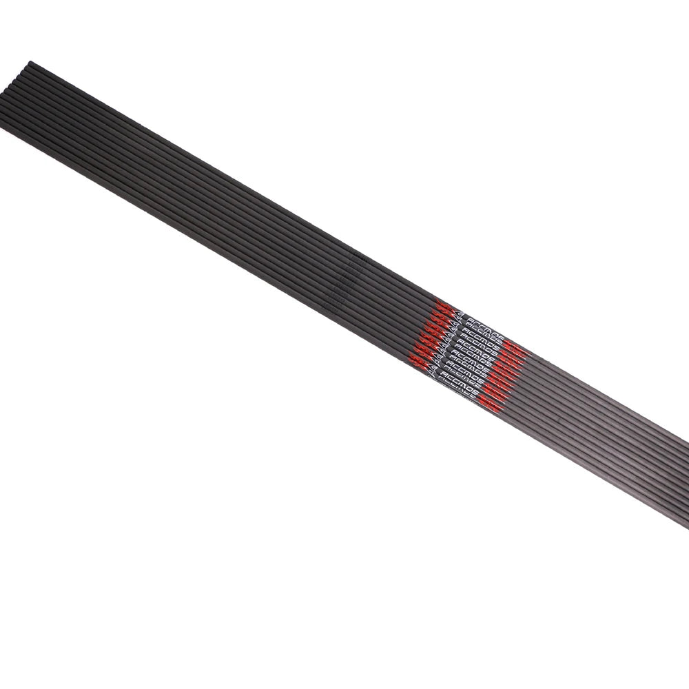 ACCMOS Pure Carbon Arrows ID8 Spine 300 350 400 500 Archery Hunting