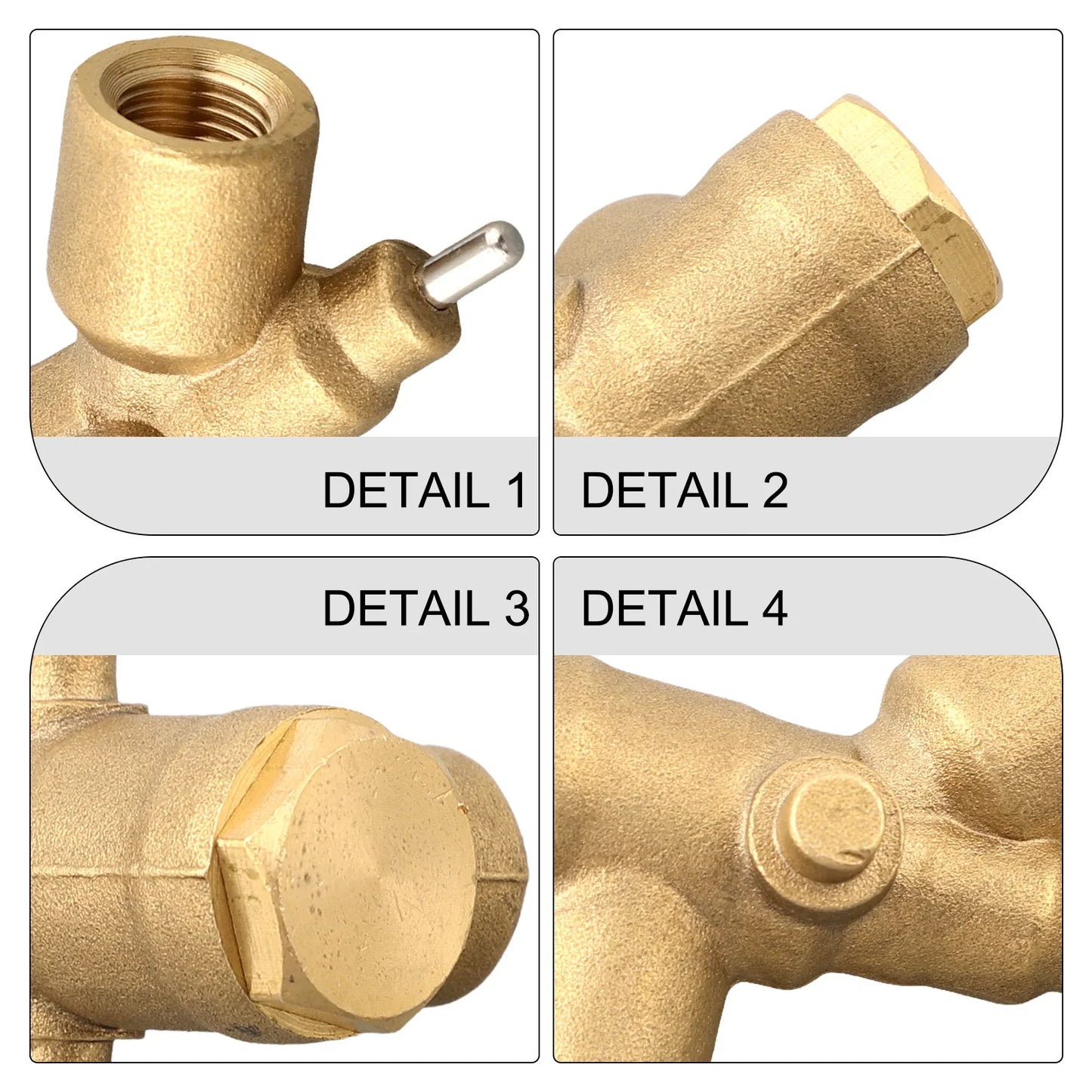 Brass Replacement Valve for Pressure Washer – 8.8mm Thread