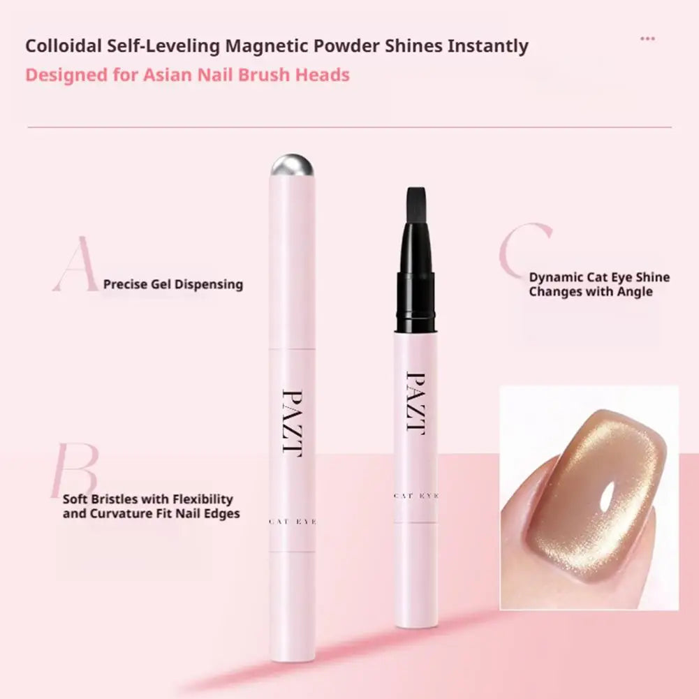 7-in-1 Cat Eye Gel Polish Pen | DIY Nail Art Kit