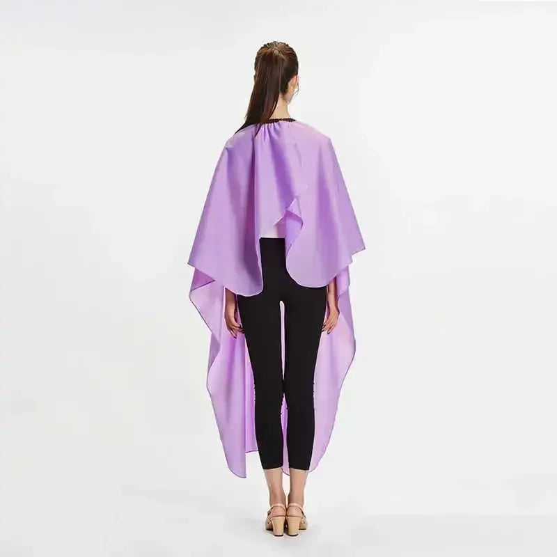 Waterproof Antistatic Haircut Cape | Barber Salon Gown Barber Haircut Cape Peaceful Pleasures Health and Wellness VIOLET/紫罗兰