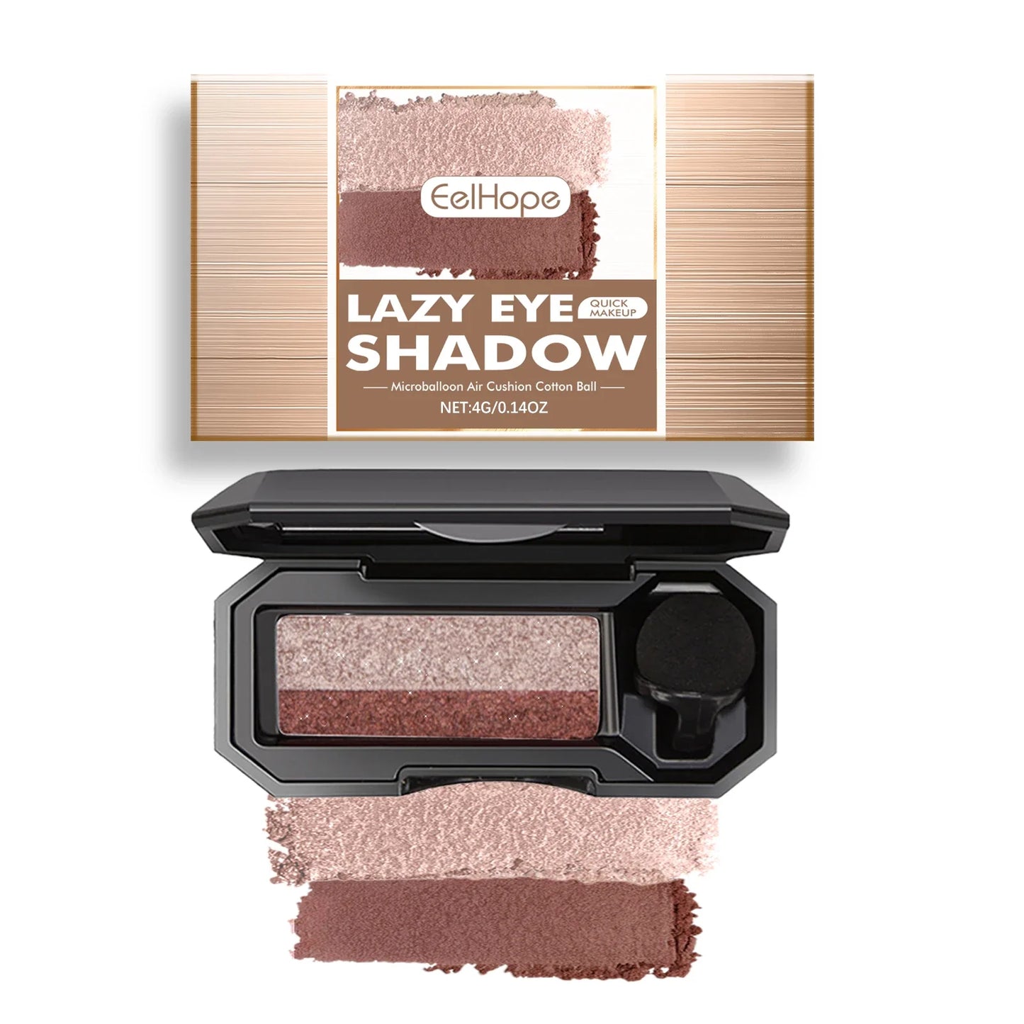 Eyeshadow Palette & Waterproof Eyeliner Set – 8+ Shades