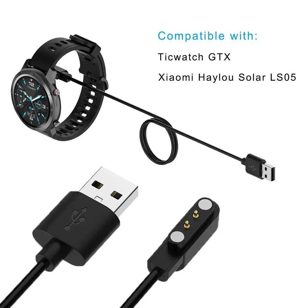 Haylou Solar LS05 Smartwatch USB Charging Cable & Dock Peaceful Pleasures Health and Wellness