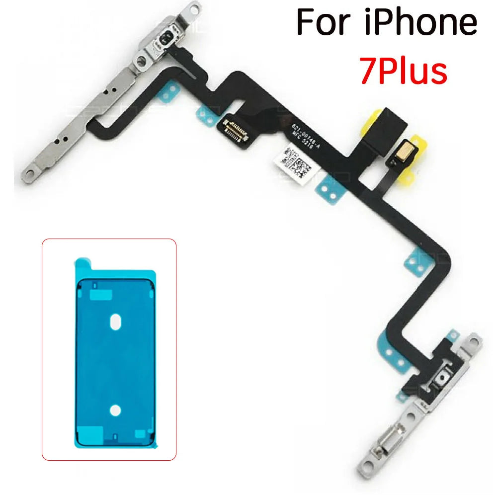 Power Volume Button Flex Cable – iPhone 7, 7 Plus, 8 & 8 Plus