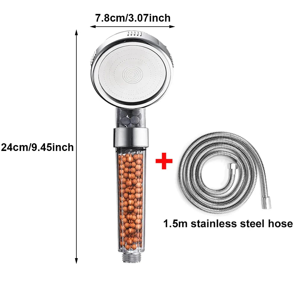 VILOYI Filtered Handheld Shower Head – High Pressure Water Saving