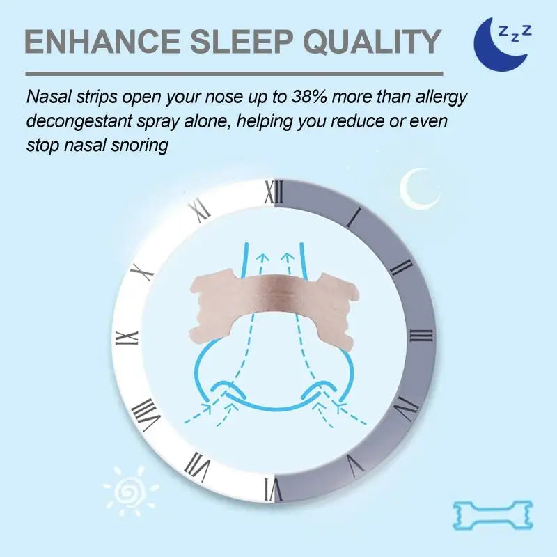 26Pcs Breathe Nasal Strip Stop Snoring Easier Better Sleep Relaxing Relieve Nasal Congestion Prevent Apnea Anti Snoring Strip Peaceful Pleasures Health and Wellness