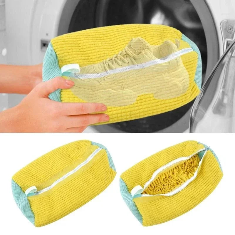 Cotton Shoe Laundry Wash Bag | Anti-Deformation Machine Wash