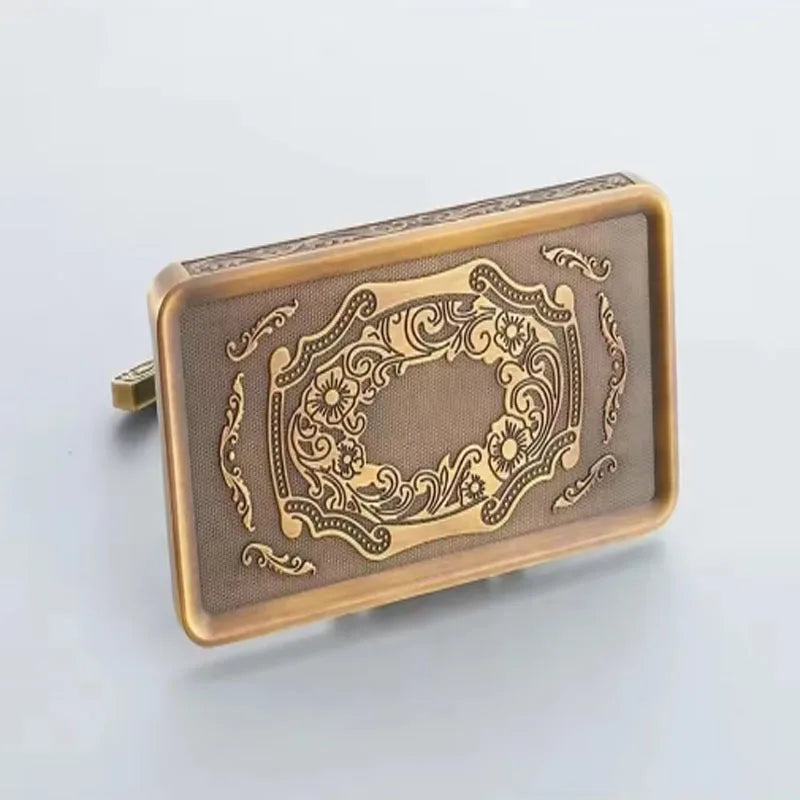 Vintage Brass Wall Mounted Toilet Paper Holder | Antique Finish