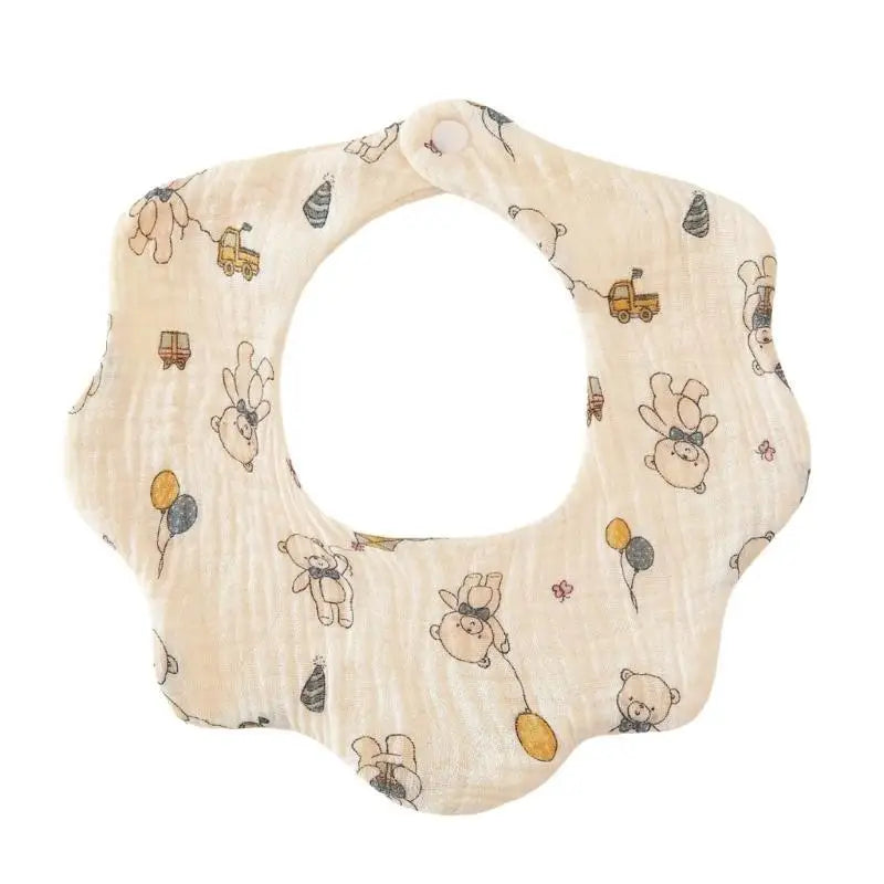 Cotton Bandana Baby Bib | Floral Teething & Drooling Bib