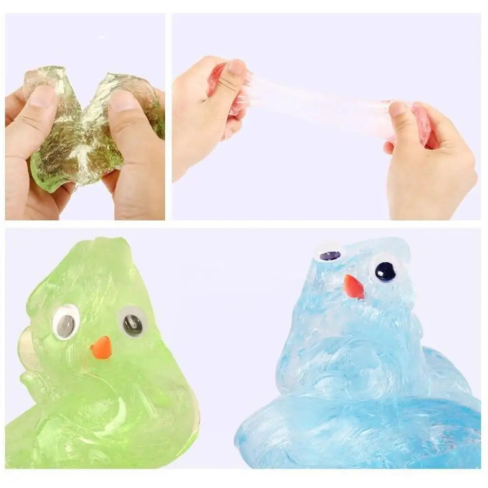 Reusable Putty Bouncy Slime Toy Set for Stress Relief Peaceful Pleasures Health and Wellness