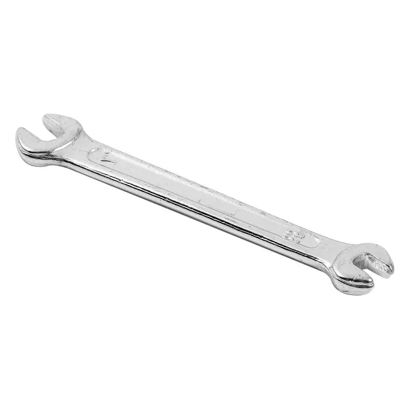 A36T-5X Silver Tone 5.5Mm X 7Mm U Shape Double Open-Ended Wrench Tool Peaceful Pleasures Health and Wellness