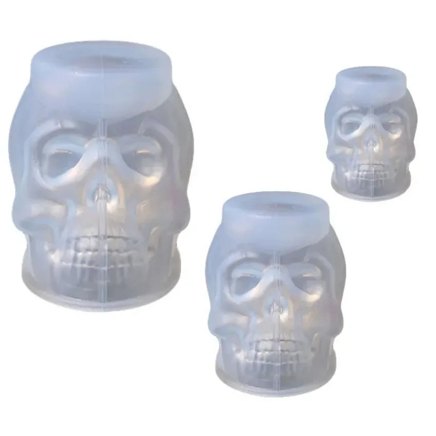 Halloween Scarface Skull Silicone Mold Multipurpose DIY Handmade