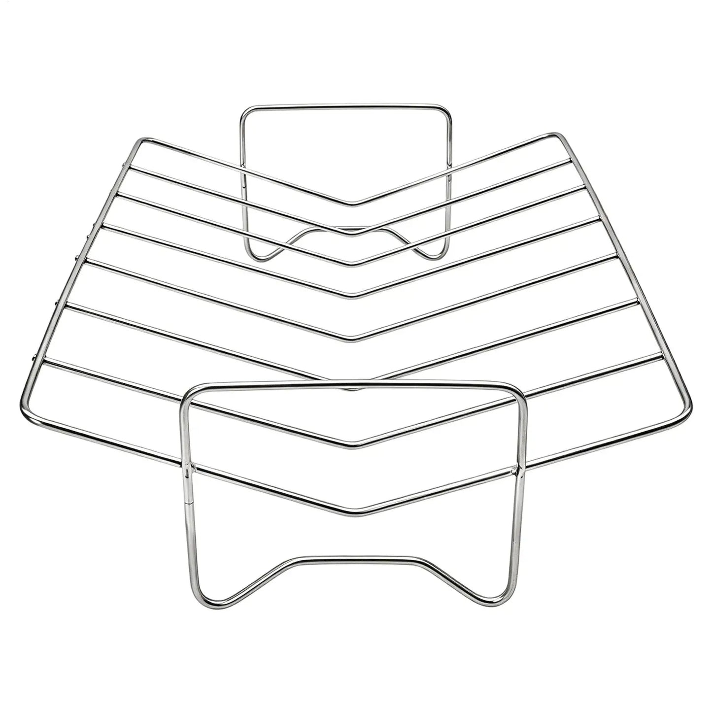 Adjustable V-Shaped Stainless Steel Roasting Rack | Oven & Grill