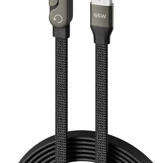 VODOOL 2-in-1 Fast Charging USB-C Cable & Foldable Stand USB-C Charging Cable Peaceful Pleasures Health and Wellness