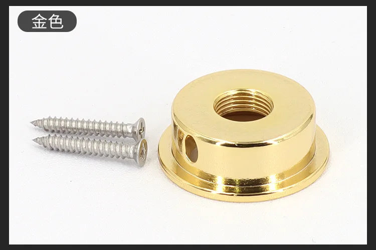 Electric Guitar Audio Output Socket Jack Holder Bowl Round Cup Pot