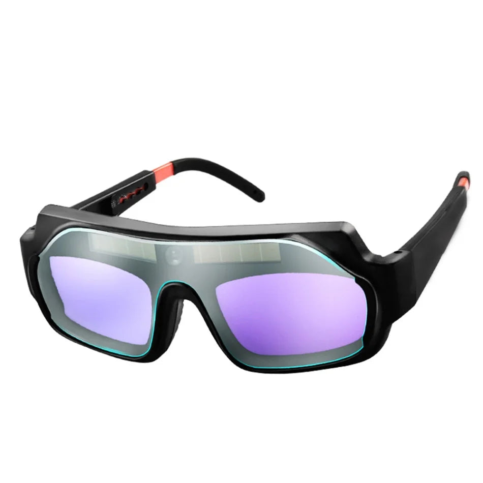 Solar Auto Darkening Welding Glasses Safety Protective Argon Arc Welding Electric Welding Glasses Practical Welding Glasses Peaceful Pleasures Health and Wellness Type2