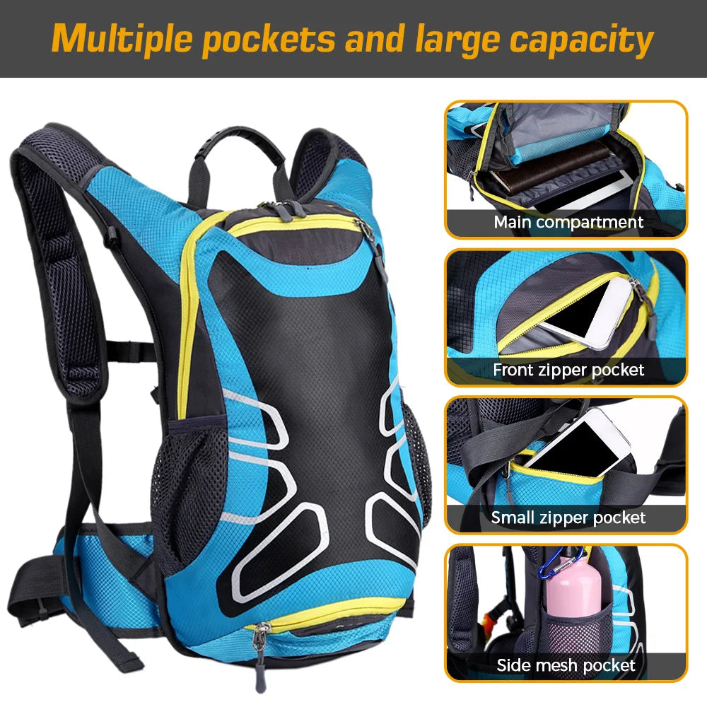 Outdoor Camping Bags Hiking Climbing Backpack Waterproof Cycling