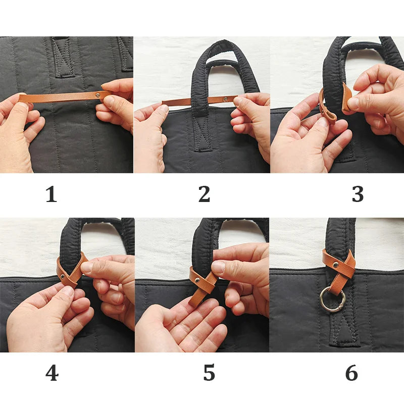 Bundl Travel Carry Strap – Adjustable Bag Holder & Ring Hooks