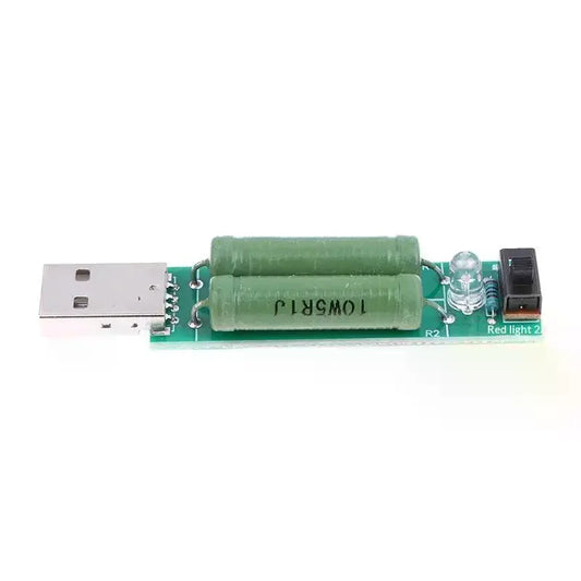 Mini USB Load Tester Power Bank Discharge Resistor 1A/2A USB Load Tester Peaceful Pleasures Health and Wellness