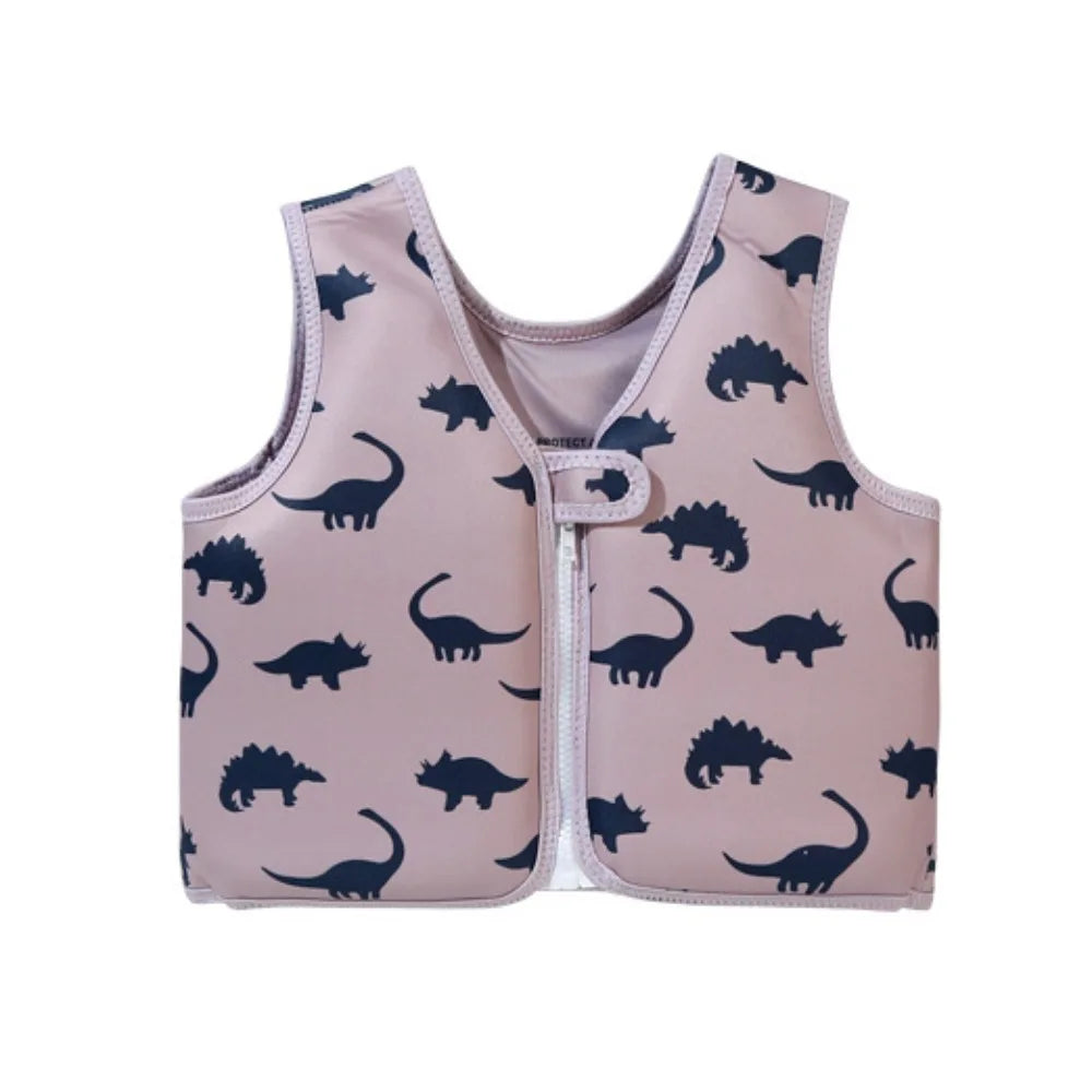 Kids Buoyancy Swim Vest | Cartoon Inflation-Free Float Jacket