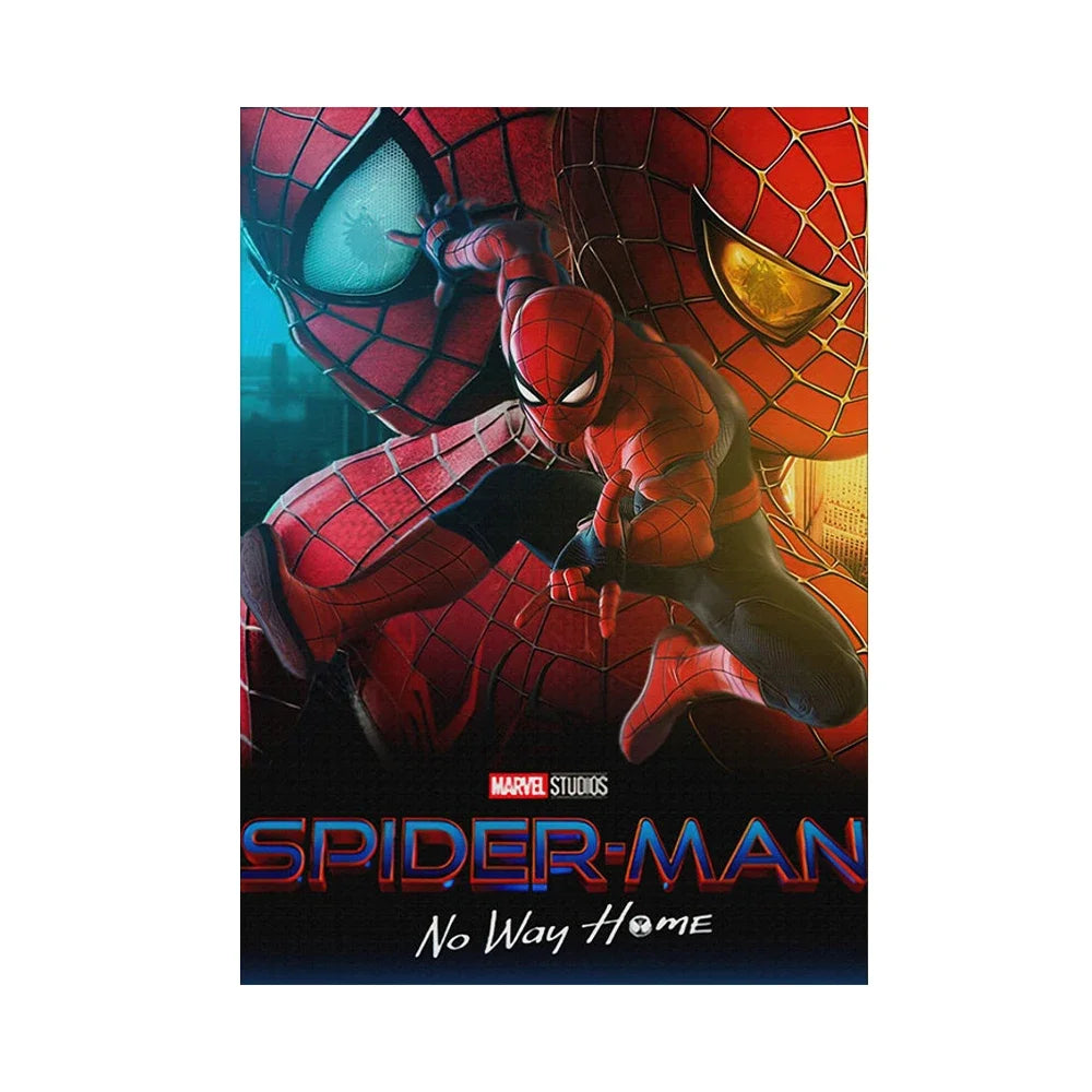 Spiderman No Way Home Movie Poster And Print Superhero Canvas Painting Wall Art Living Room Home Decoration Gift Peaceful Pleasures Health and Wellness 3 20x30cm