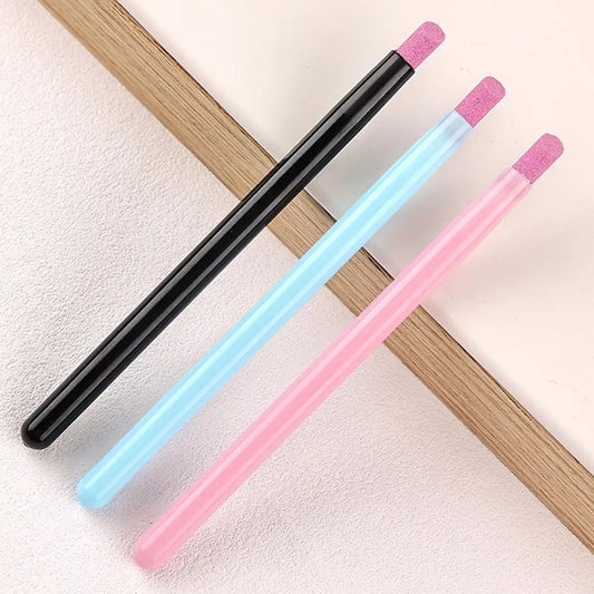1PC Nails Art Quartz Grinding Pen Nail Cuticle scissors Dead Skin Remover UV Gel Polish Manicure Stick Files Accessories Tools Peaceful Pleasures Health and Wellness