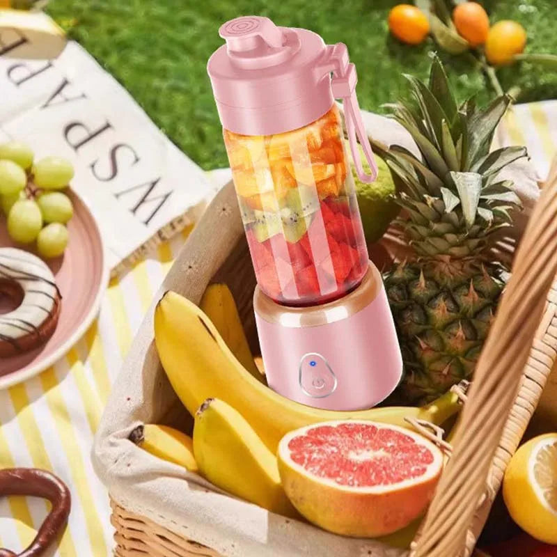 Home Kitchen Blender Portable Fresh Juice Travel Sports Wholesales Rechargeable Portable Electric Fruit Juice Blender Peaceful Pleasures Health and Wellness