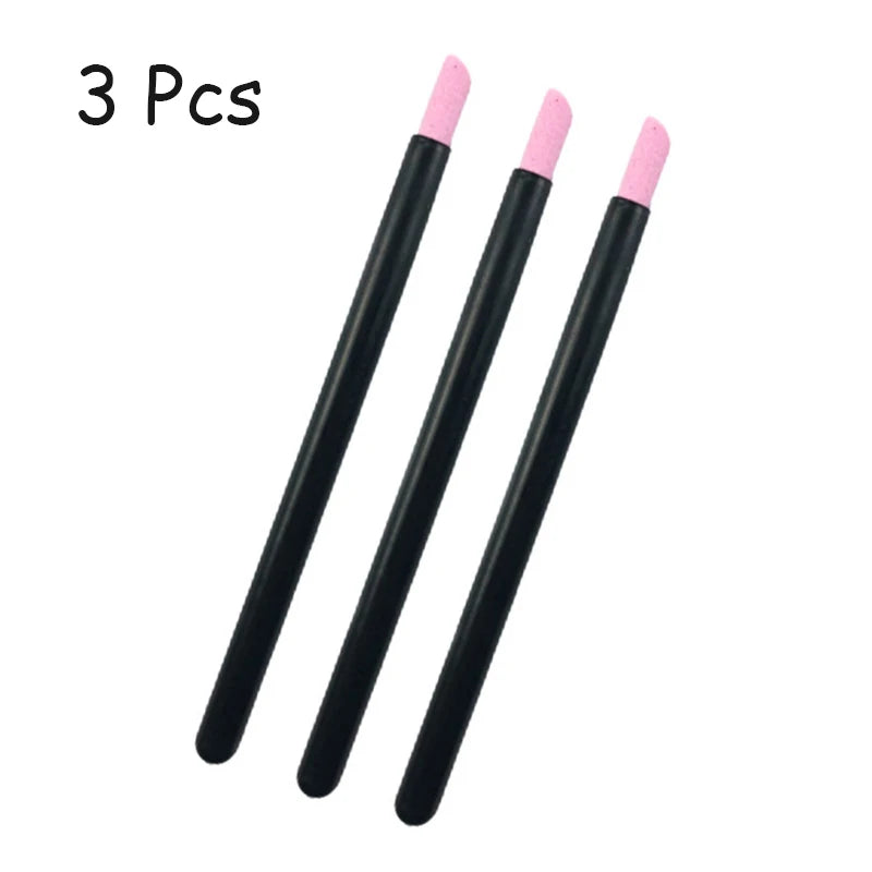 Professional Nail Polishers Short Files Exfoliating Tools Quartz