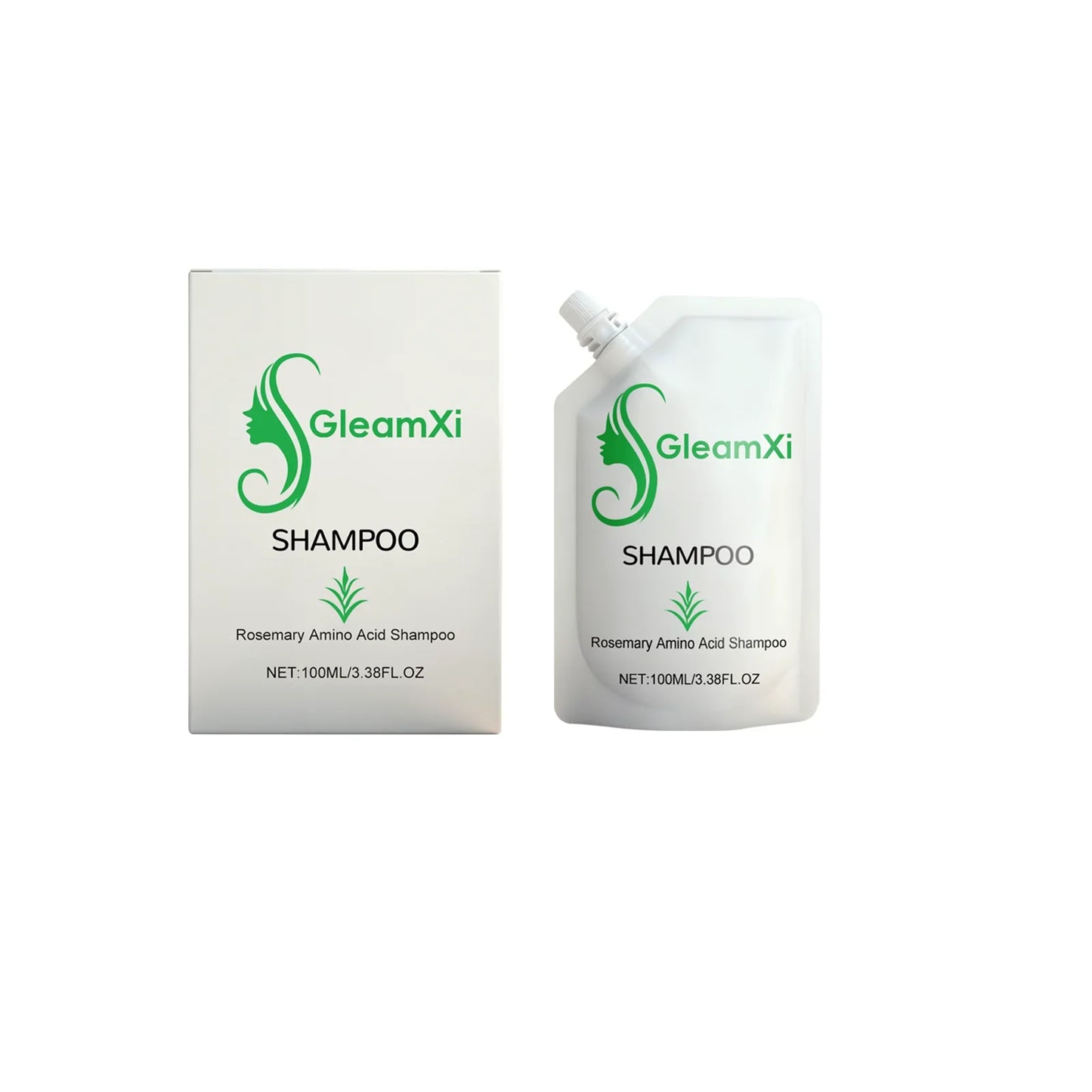 Gleamxi Rosemary Shampoo – Hair Growth & Scalp Oil Control