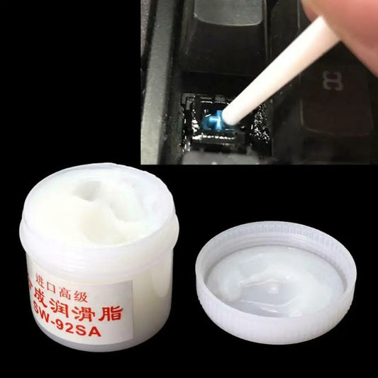 Synthetic Grease Lubricant for Keyboards, Printers & Bearings Synthetic Bearing Grease Peaceful Pleasures Health and Wellness