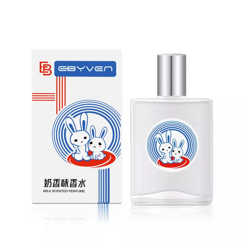 Sweet Milk Perfume Brand Long-lasting Fragrance White Rabbit Milk Candy Fragrance Fresh Light Fragrance Daily Neutral Perfume Peaceful Pleasures Health and Wellness milky 30ml B