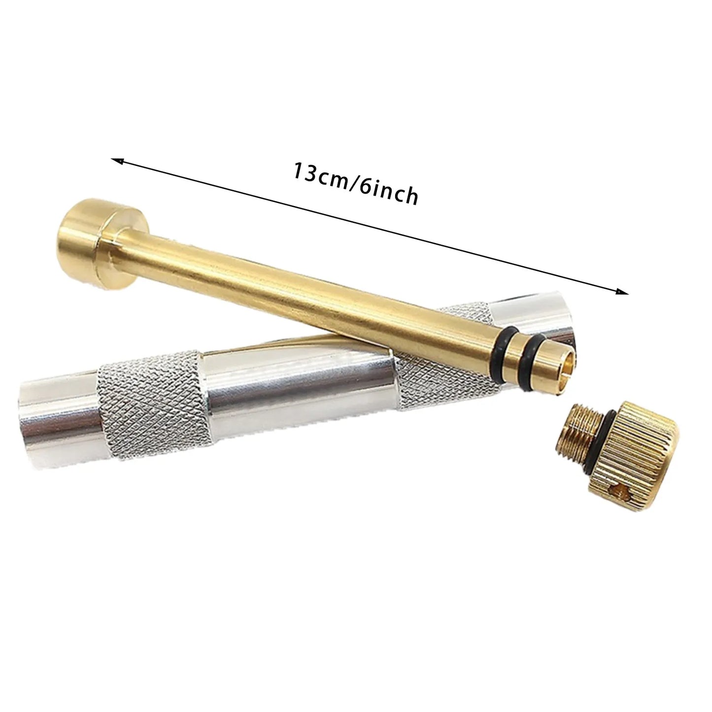 Brass Fire Piston Kit – Air Compression Fire Starter Tool Survival Fire Starter Peaceful Pleasures Health and Wellness