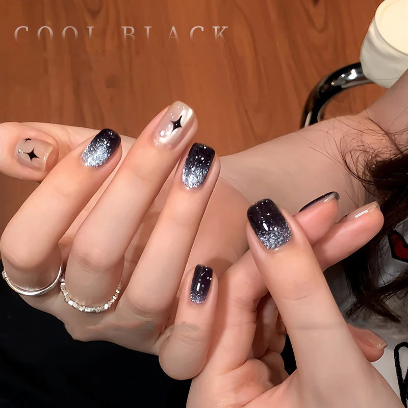 Chameleon Cat Eye Magnetic Gel Polish – Pink Purple Holographic