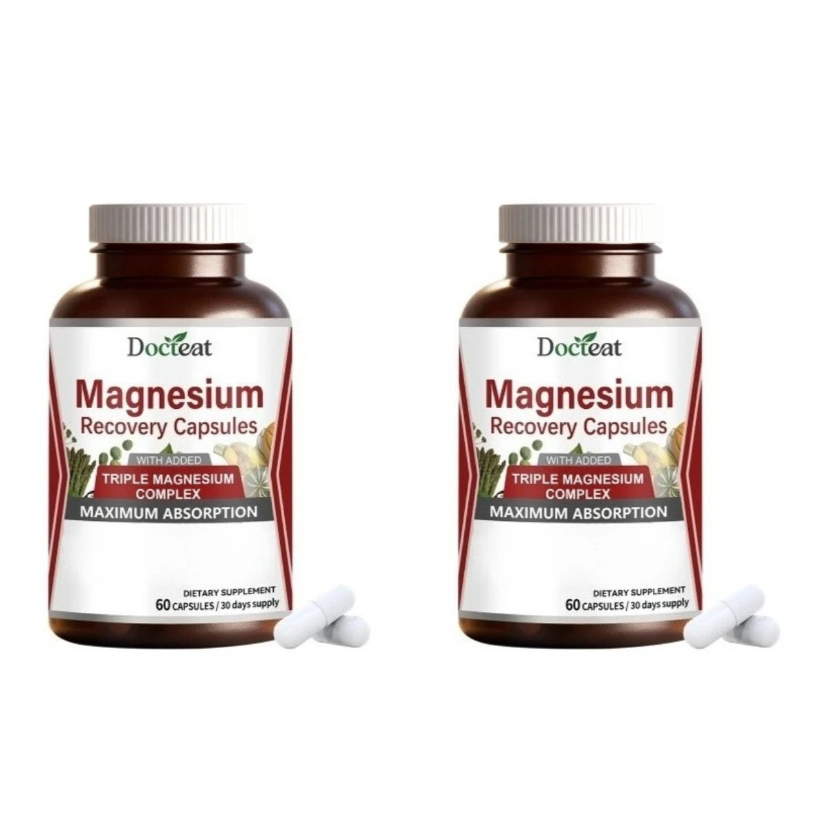 Triple Magnesium Complex Capsules – Energy, Calm & Sleep