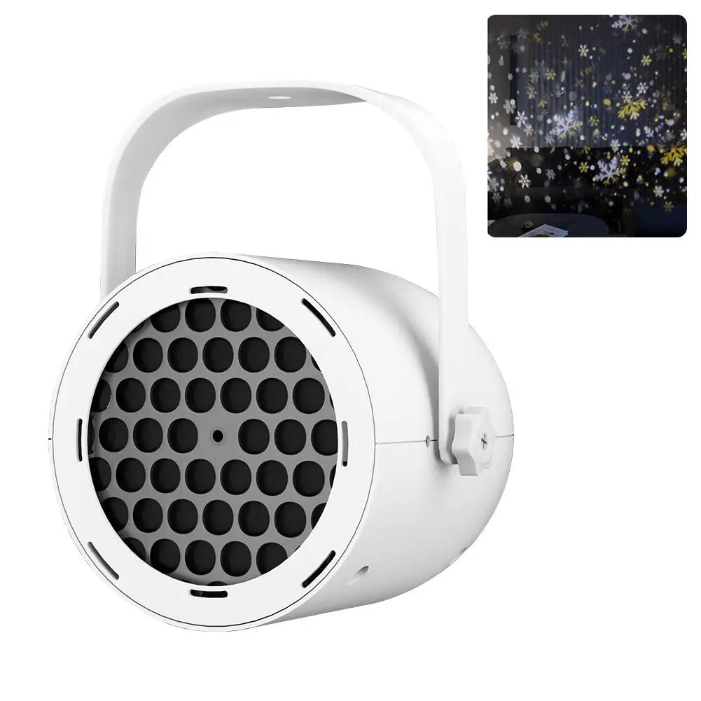 Christmas LED Snowflake Projector Light – Indoor & Outdoor Holiday Projector Light Peaceful Pleasures Health and Wellness A