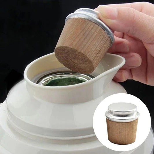 Wood Cork Stopper for Thermos & Vacuum Flask – 2 Pack Flask Cork Stopper Peaceful Pleasures Health and Wellness