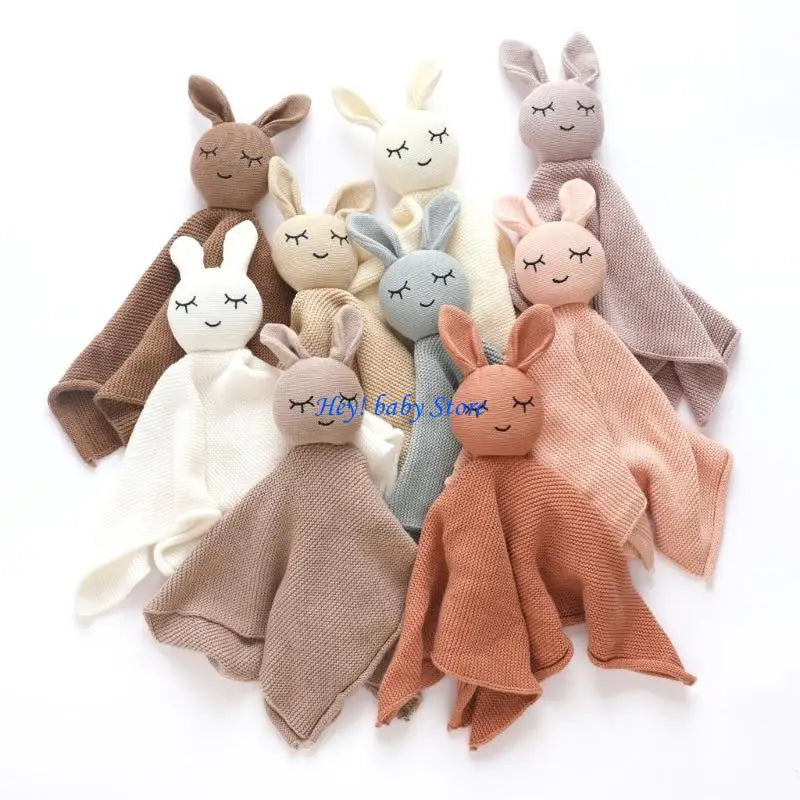 Baby Soothing Towel Cartoon Rabbit Comfort Doll for Infants