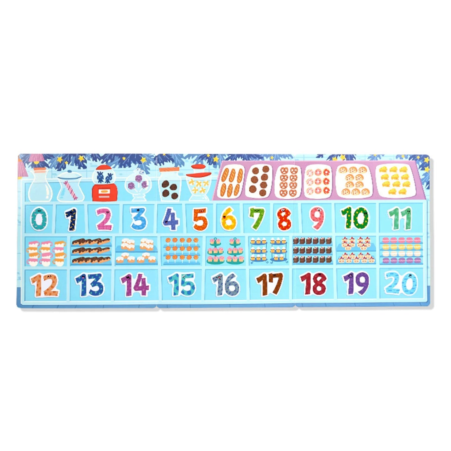 Reusable Kids Sticker Book – Color Learning Toddler Activity