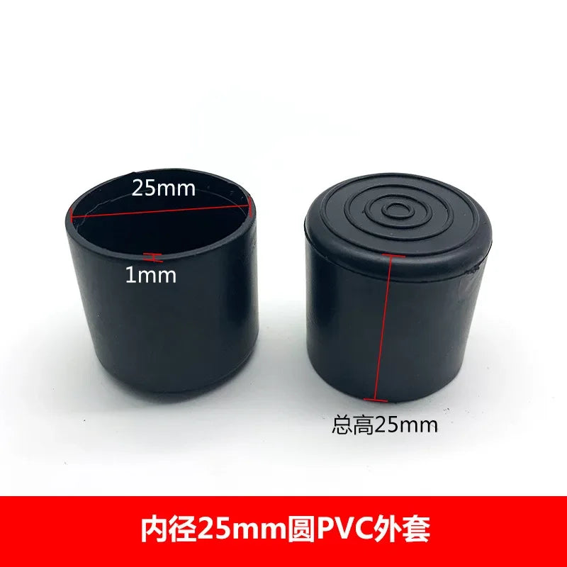 PVC Round Furniture Leg Caps – Anti-Skid Floor Protectors