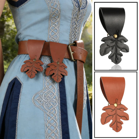 Medieval Role Playing Skirt Clip Renaissance Hiking Elf Leaf Peaceful Pleasures Health and Wellness