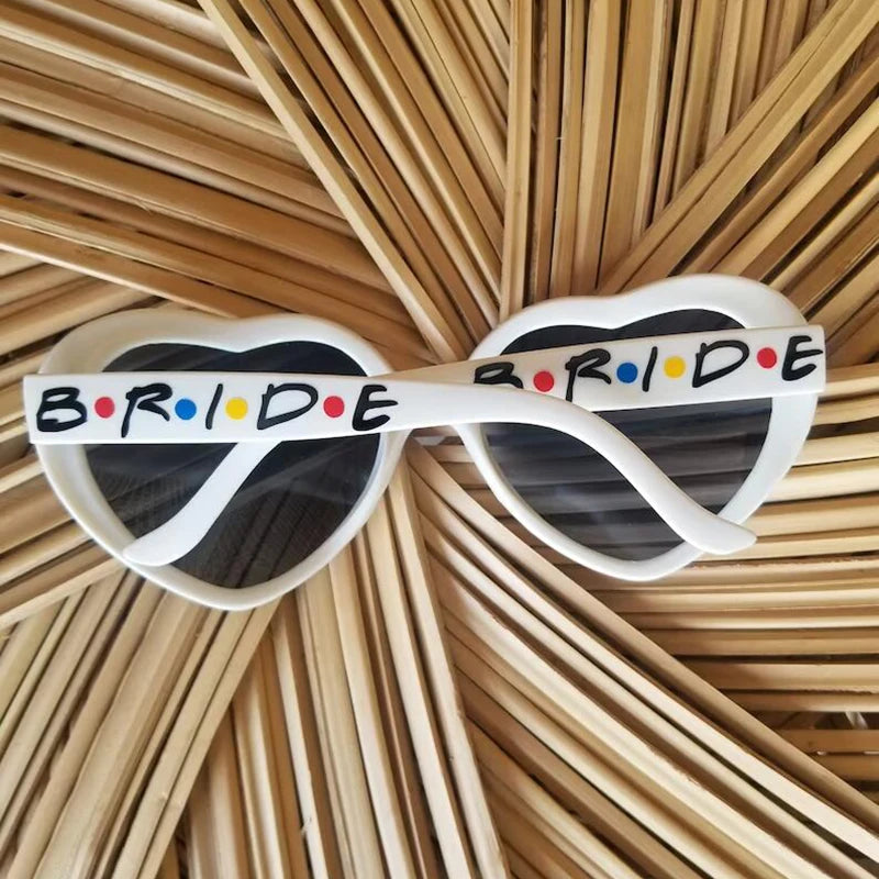 Bride & I Do Crew Sash, Sunglasses & Bachelorette Party Props Bachelorette Party Set Peaceful Pleasures Health and Wellness bride Sunglasses
