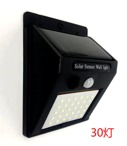 Solar LED Wall Light 40 Beads | Motion Sensor Outdoor Garden Lamp