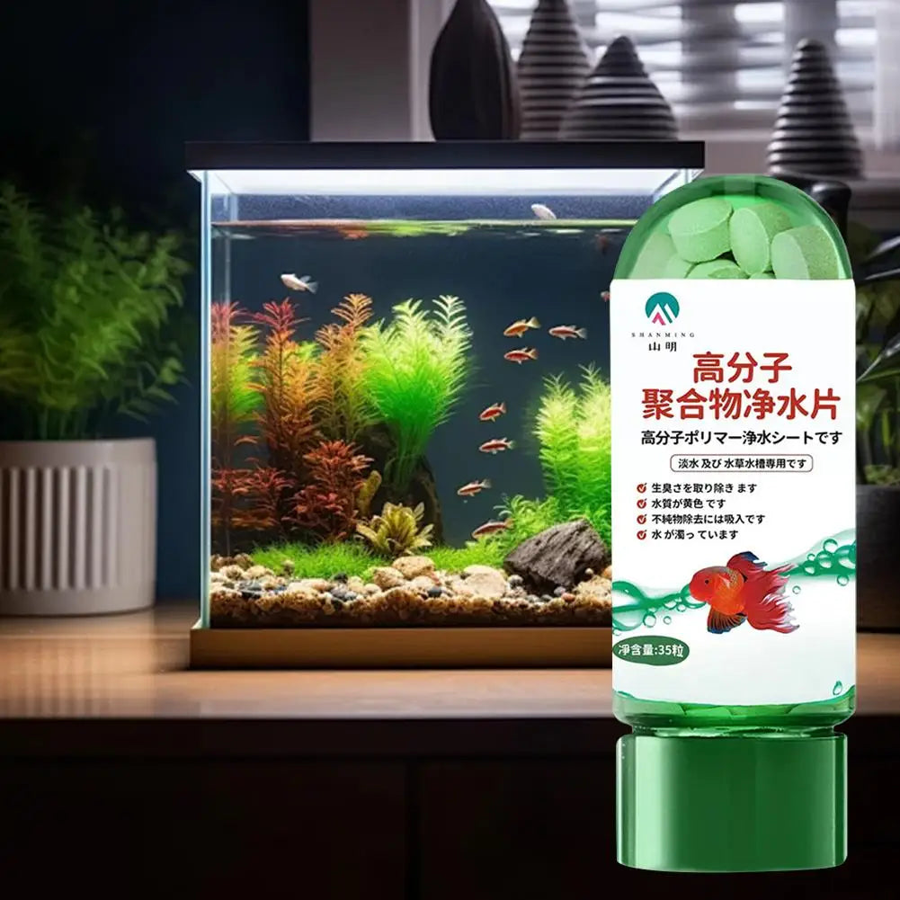 Water Purification Tablets for Aquarium Fish Cleaning Peaceful Pleasures Health and Wellness
